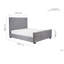 Palermo Upholstered Bed Frame-259165426
