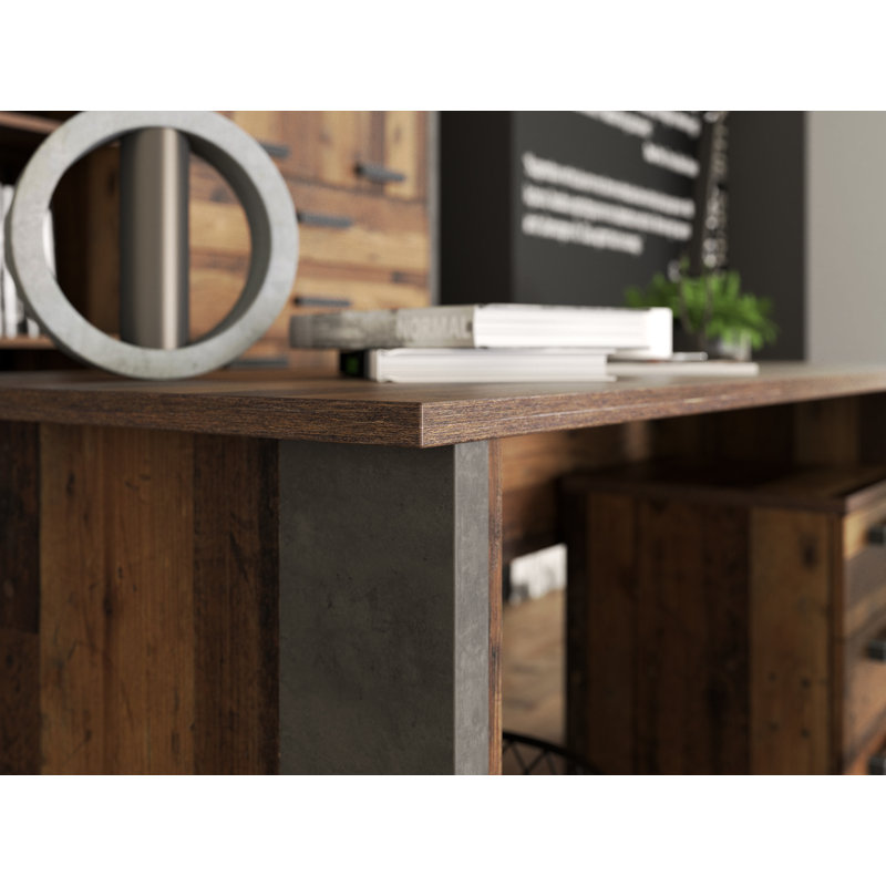 Bureau Edge, H 29 po x l 60 po x P 27,5 po