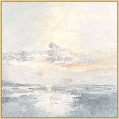 «Southern Sunset 3», reproduction encadrée sur toile