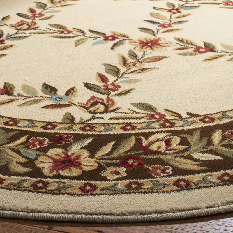 Tapis floral Klose Performance, Rond 5 pi 3 po