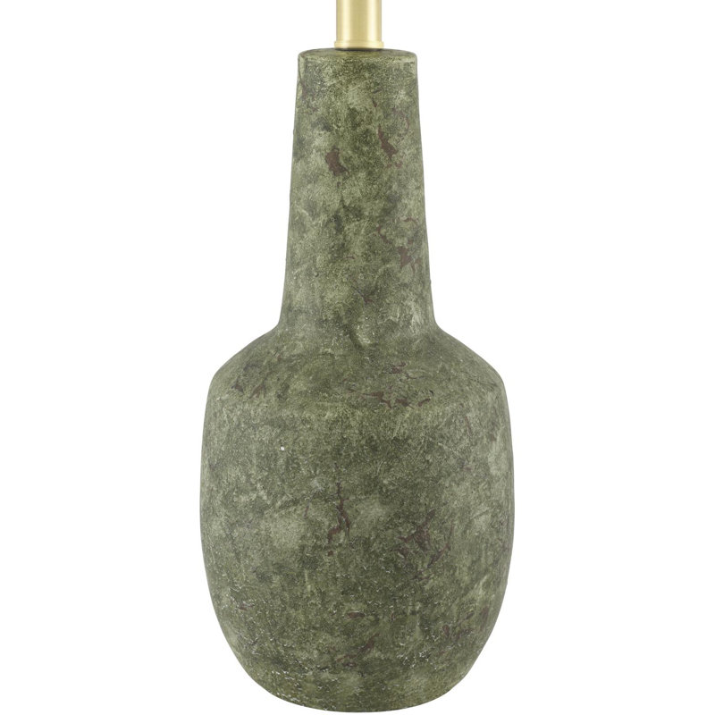Slawson Table Lamp, Green, Wheat
