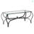 Tempered Glass Surface 3-Piece Coffee Table Set