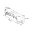 Banc de rangement pour chaussures 55,1 po-109085574