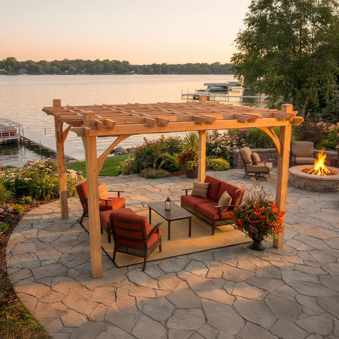 Breeze Solid Wood Pergola Outdoor Living Today