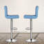 Tabouret de bar pivotant à hauteur réglable Defoor Siebeld-1725208644-1725208650