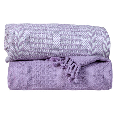 Jeté luxueux 100% coton