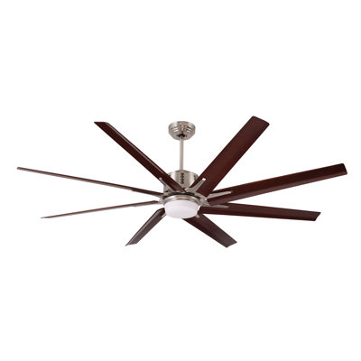 Kenja 72'' Ceiling Fan with LED Lights