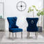 Chaise en velours touffeté Montura-1930743305