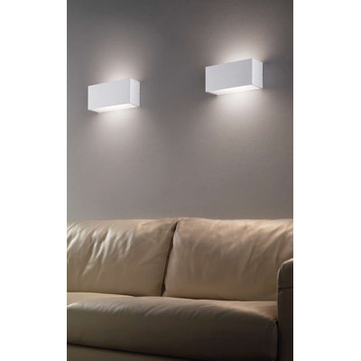 Sunrise Stainless Steel Flush Mounted Sconce