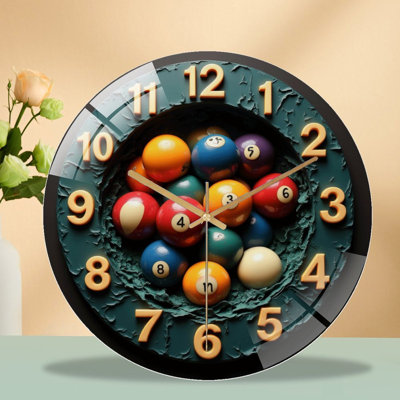 Ensemble de boules de billard colorées pour la maison