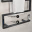 Chauffe-serviettes électrique noir mat Voltaire-98954142