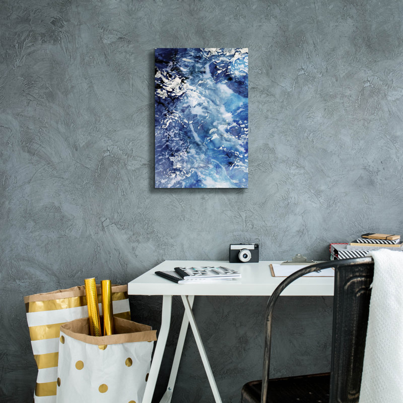 «Great Waves» par Stellar Design Studio, H 18 po x l 12 po x P 0,75 po