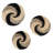 Boho Abstract Wall Decor on Seagrass
