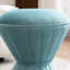  Repose-pieds de tabouret d'appoint capitonné Konsta-537115994