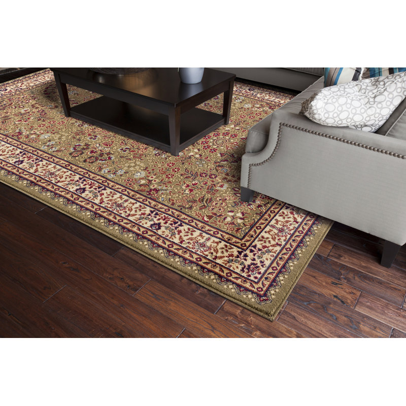 Tapis bleu marine à tissage plat Edmont, Rectangle 2 pi 7 po x 4 pi