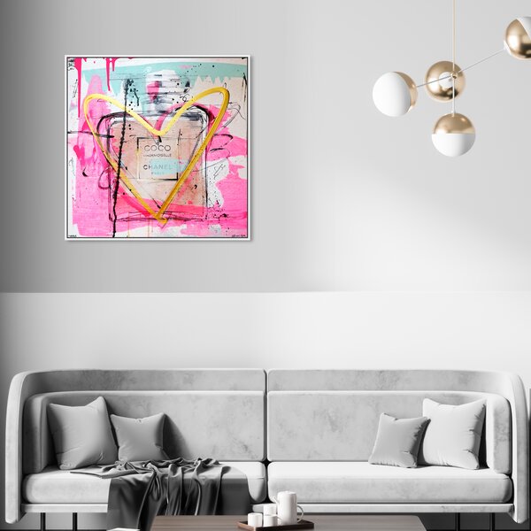 Oliver Gal Mademoiselle Remix - Graphic Art on Canvas & Reviews | Wayfair