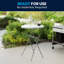 Round Plastic Bar Height Folding Table