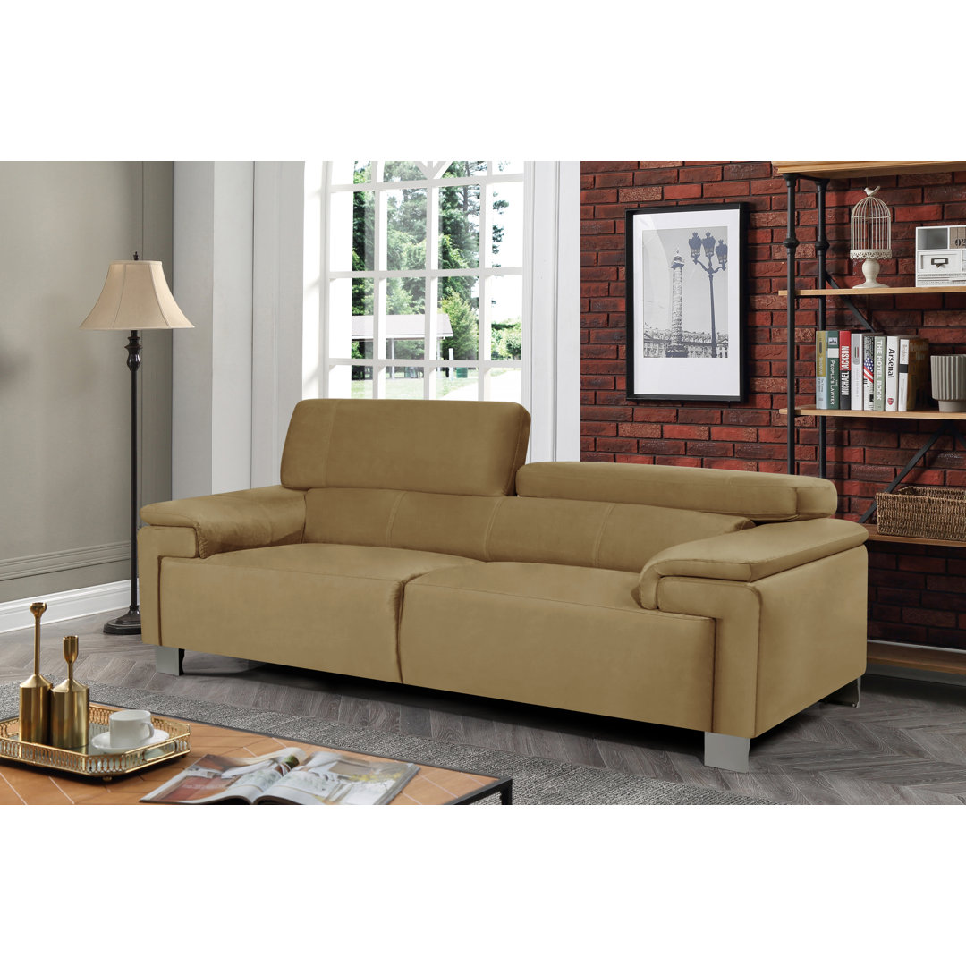 3-Sitzer Sofa Brana aus Samt