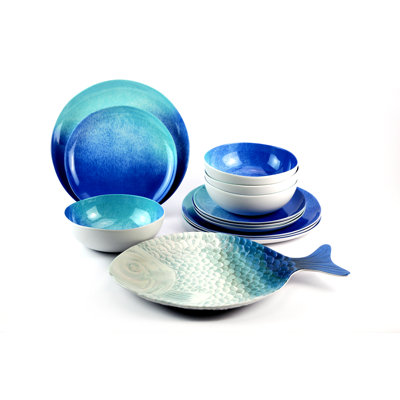 Jana Melamine Dinnerware - Service for 4
