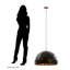 Cosima 3 - Light Copper Dome Pendant-42310633