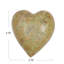 Soapstone Decorative Heart Figurines