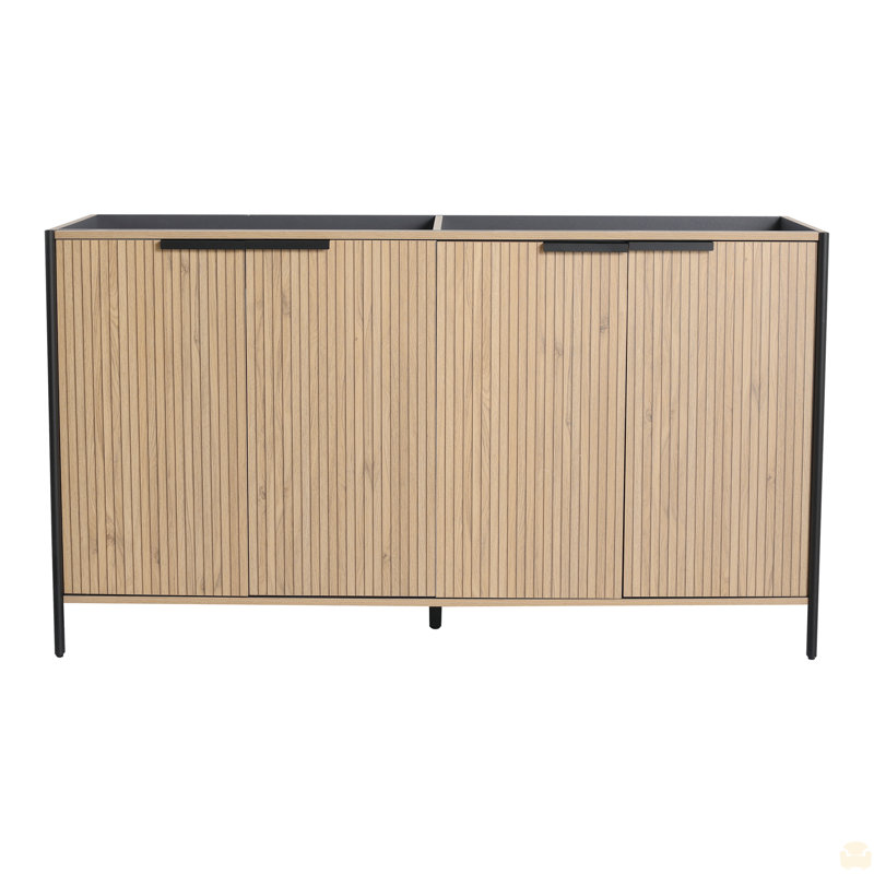 Meuble-lavabo autoportant de 60 po (emballage KD) - sans le lavabo