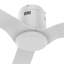  Ventilateur de plafond encastré à moteur à courant continu de 52 po avec télécommande, sans lumière
