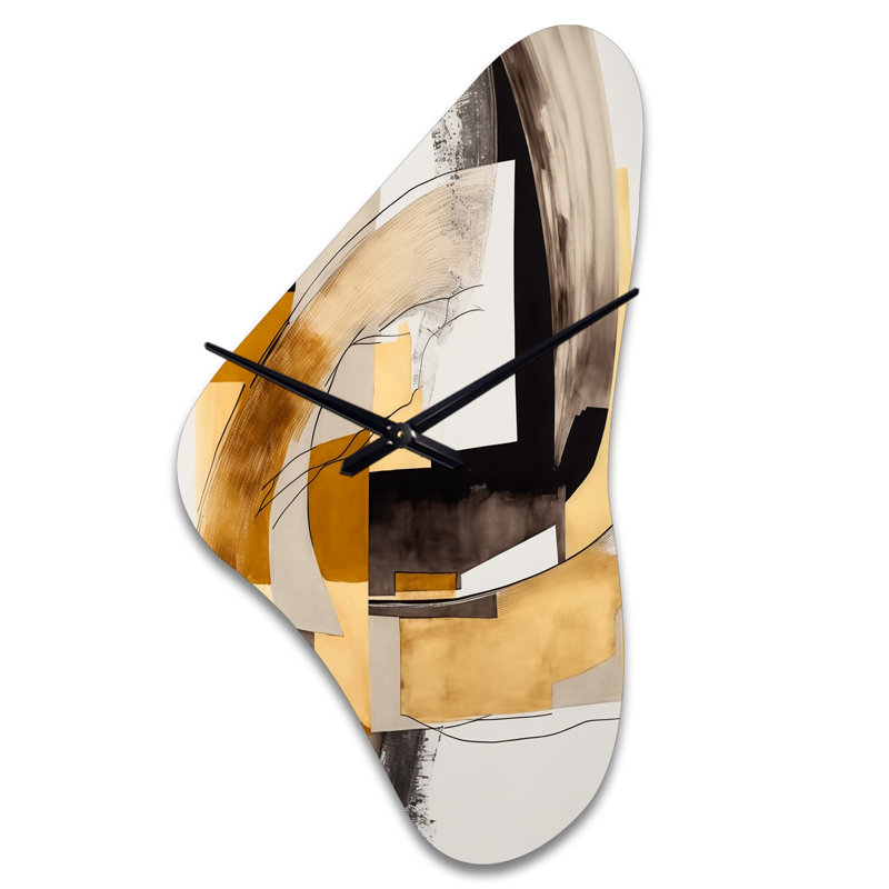 Horloge murale Flaton - Boomerang, Moyenne