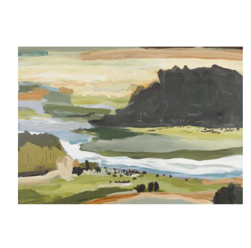 Tilage II Print by Kyle Goderwis, Outdoor, 25" H x 36" W x 1.5" D