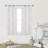 Gold Star Foil Print Room Darkening Thermal Insulated Grommet Curtain Panels (Set Of 2)-1491217691-1491217690