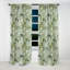 Bambou fusion motif tropical - rideau floral - rideau occultant floral - 1 panneaux-107545720