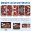 Rectangle Animal Print Washable Area Rug-2115076797