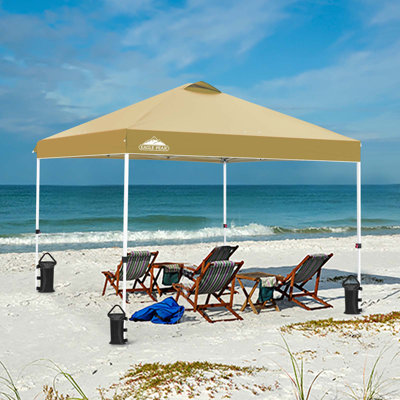 Pop Up Canopies 10 Ft. W x 10 FT. D Metal Party Tent Canopy