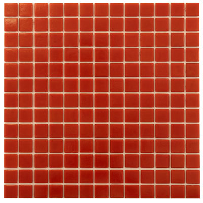 Dune 0.8" x 0.8" Glass Grid Mosaic Wall & Floor Tile 