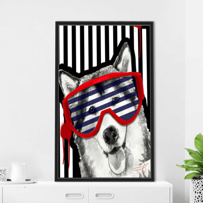 " Husky (Vertical) " by By Jodi