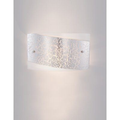 Glass Flush Mounted Sconce