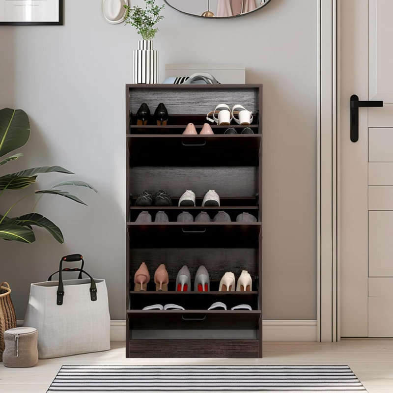20 Pair Shoe Storage Cabinet