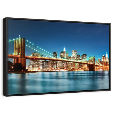Luminous Brooklyn Bridge