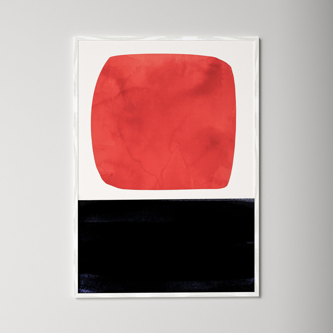 " Boxed-Red " by Aoibhne Hogan AllModern Frame 