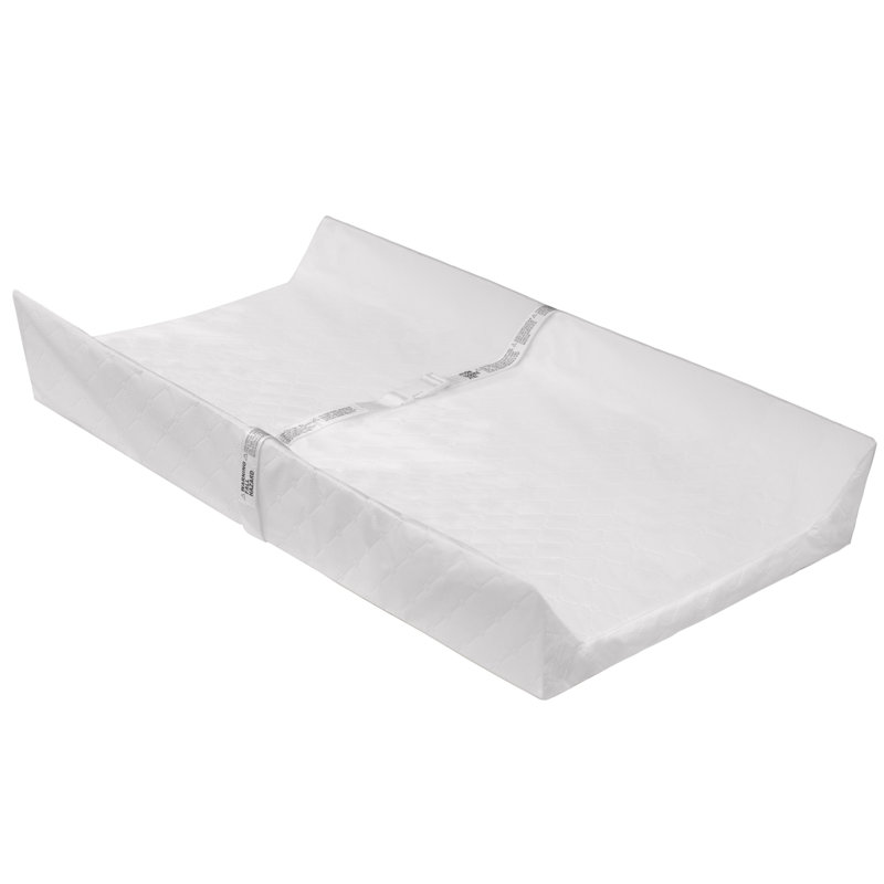 Matelas à langer profilé Delta Children, blanc