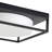 2-Lamp Square Milk Glass Adjustable Ceiling Light-176312696