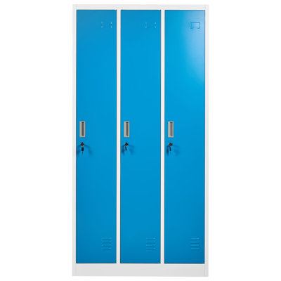ATHLETE Steel 1 - Tier 90cm Gym Locker with Lock Bar