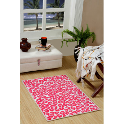 Tapis intérieur / extérieur rouge Bejtulla