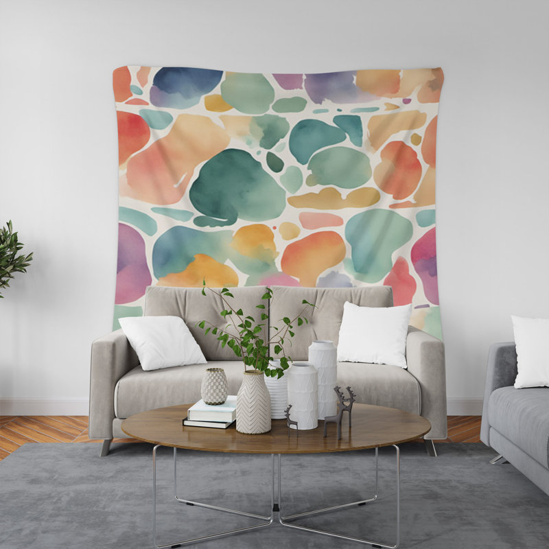 Tapisserie murale, H 88 po x l 104 po