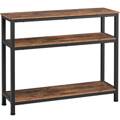 Lenoir 40''W 3-Layer Narrow Console Table