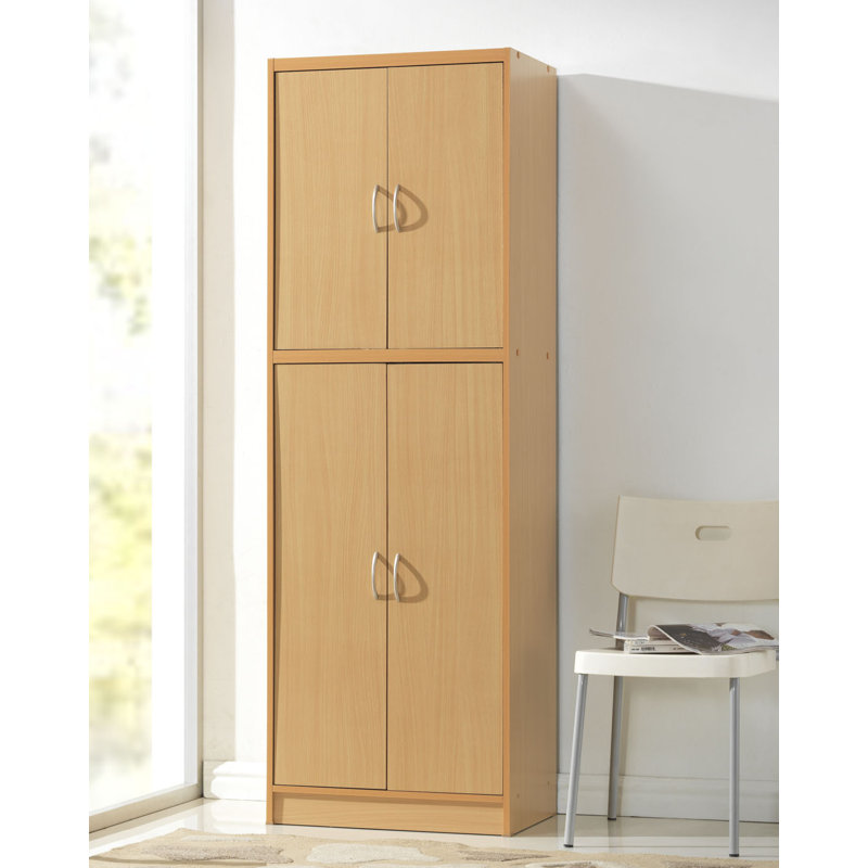 Alessandro 71.5'' Kitchen Pantry, Beech