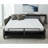 Ayvan 75" Genuine Italian Top Grain Leather Queen Slim Arm Sleeper Sofa Bed with Memory Foam Mattress-255450207