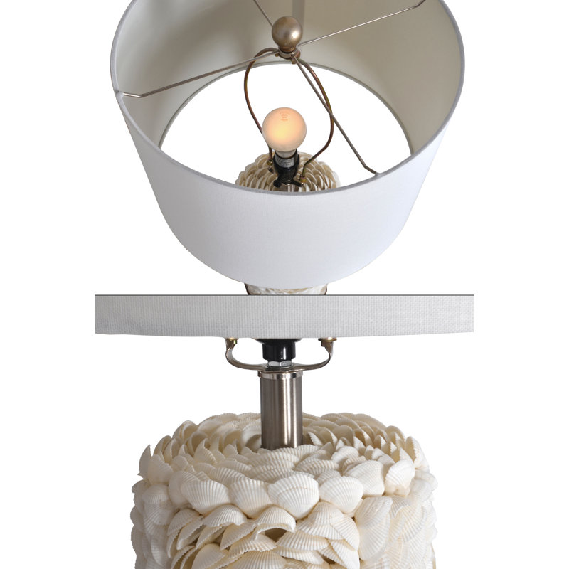Paire de lampes en coquillage Aleena