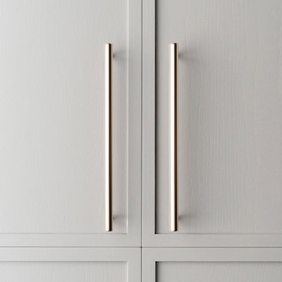 2Pcs Gold Furniture Pull Handles