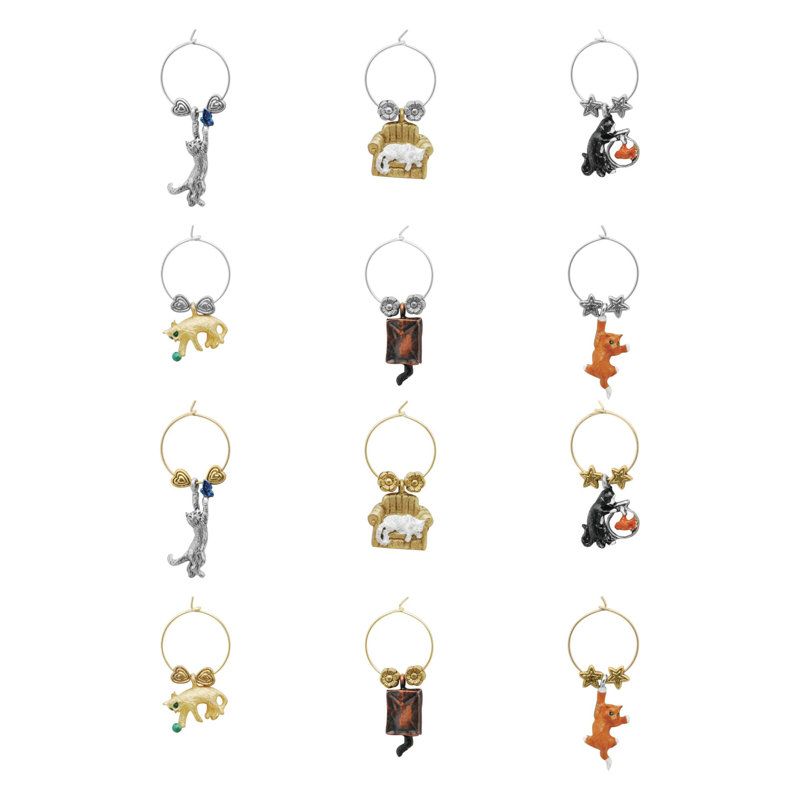 Coralia Wine Charm